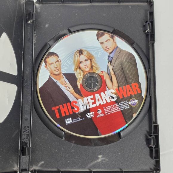 This Means War (DVD, 2012) Reese Witherspoon, Chris Pine, Tom Hardy - Picture 2 of 3